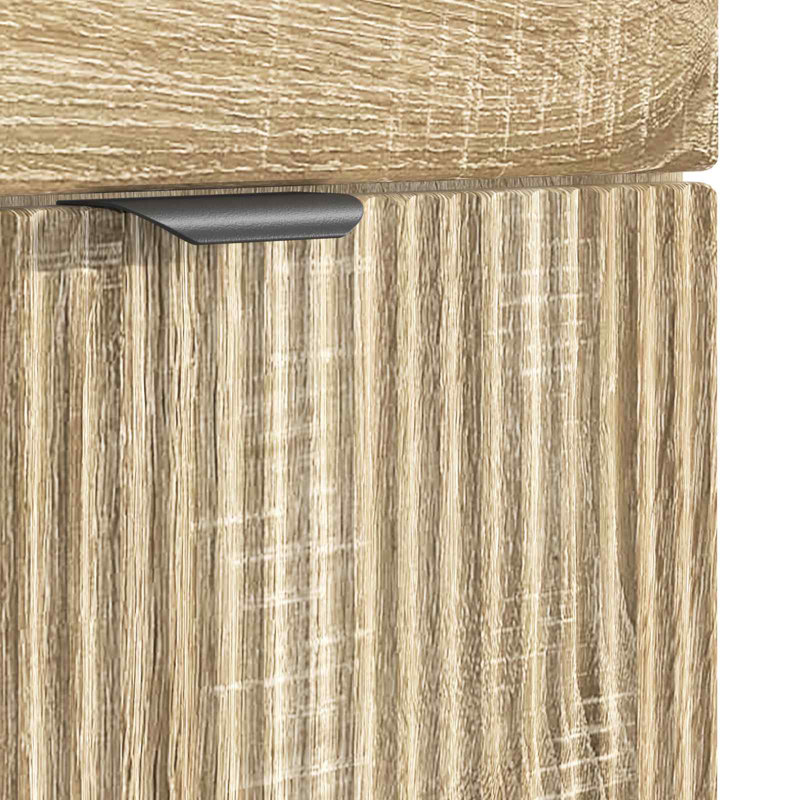 56cm Bathroom Vanity Base Only, Sonoma Oak