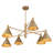 Moderne 6-Light Chandelier