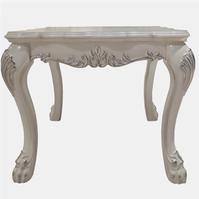 Table de bout Bone White