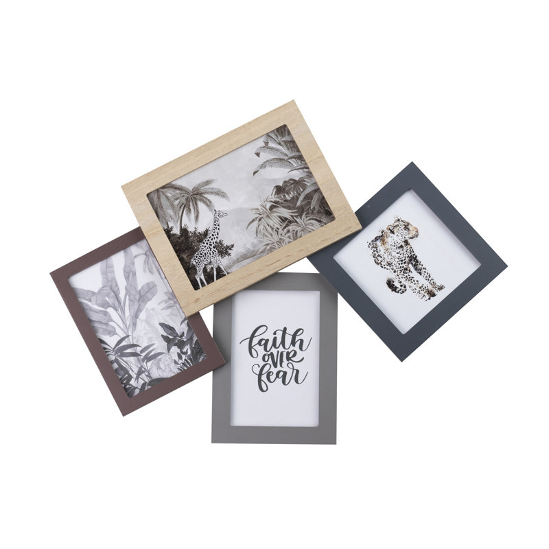 Multiple Natural Black Photoframe 40x3x26 Cm B1C82AA0B0E847908E8E3F46BAC280F1