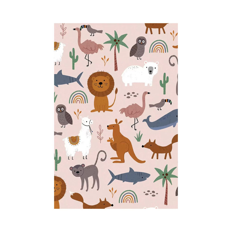 Baby Animal Menagerie II by Nina Seven - Wrapped Canvas Print, 66.04 cm H x 45.72 cm W x 1.91 cm D