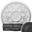 Médaillon de plafond Endurathane Edinburgh, DE 18 po x P 1 3/4 po (convient aux auvents jusqu'à 5 1/4 po)-1819593951