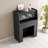 Multifunctional convertible dining table with storage side cabinet, space saving design for small apartment kitchen and dining room-911447081