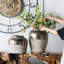 Vase rond en céramique brun Sienna-180022241
