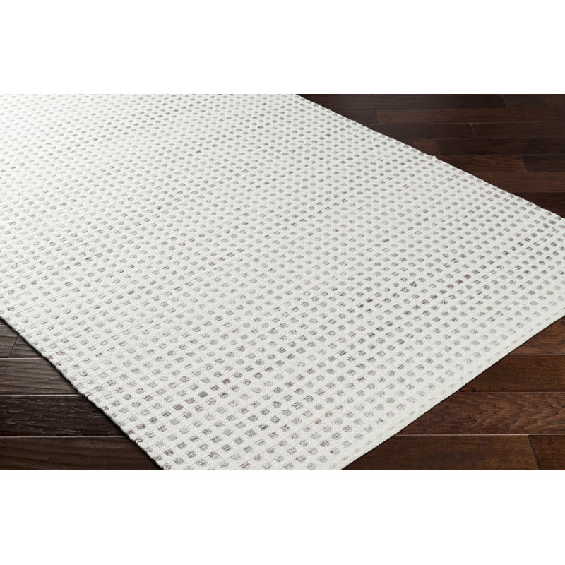 Geometric Area Rug, Rectangle 5' x 7'6", Gray