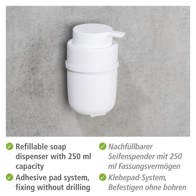 Sofus Soap / Lotion Dispenser, White
