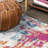 Sunset Modern Abstract Blue/Multi Rug-953412163