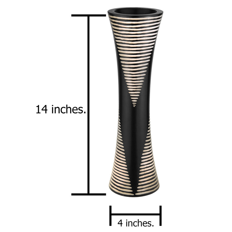 Isse Handmade Wood Table Vase