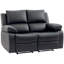 Causeuse inclinable avec coussins réversibles 57,9 po