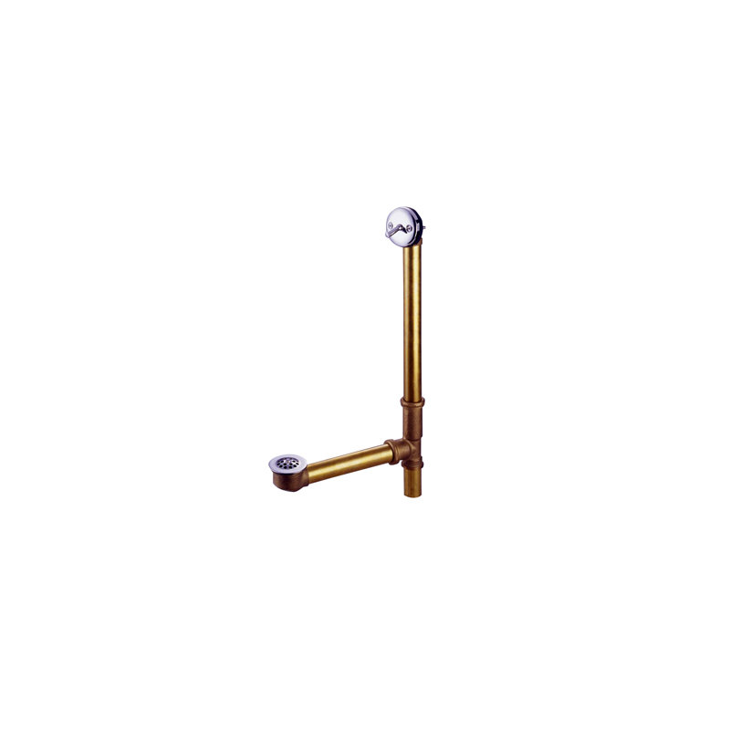 Pop-Up Kitchen Sink Drain, Chrome