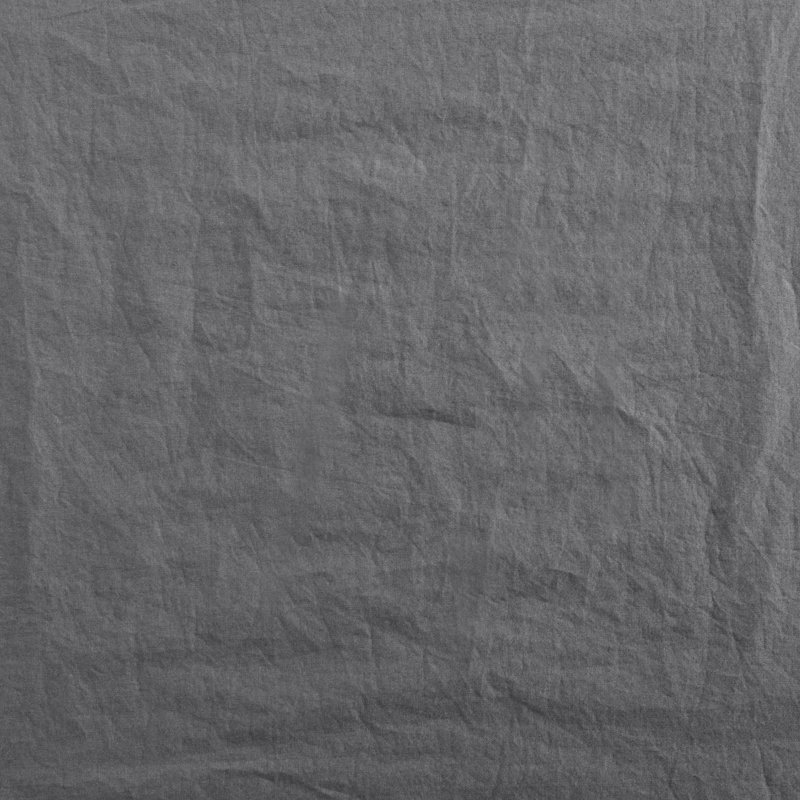 Graphite Gray Queen Cotton Percale Duvet Cover Set