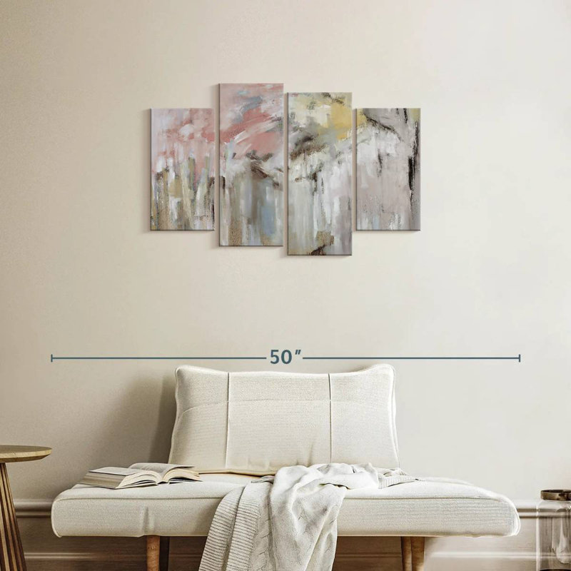 Avery Spring Splash Abstract, 22" H x 36" W