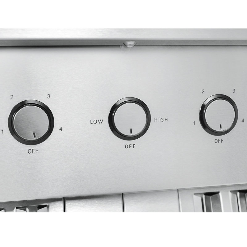 ProLine Range Hoods 42" Stainless Steel 1200 CFM Ducted (Vented) Wall Range Hood with Baffle Filter