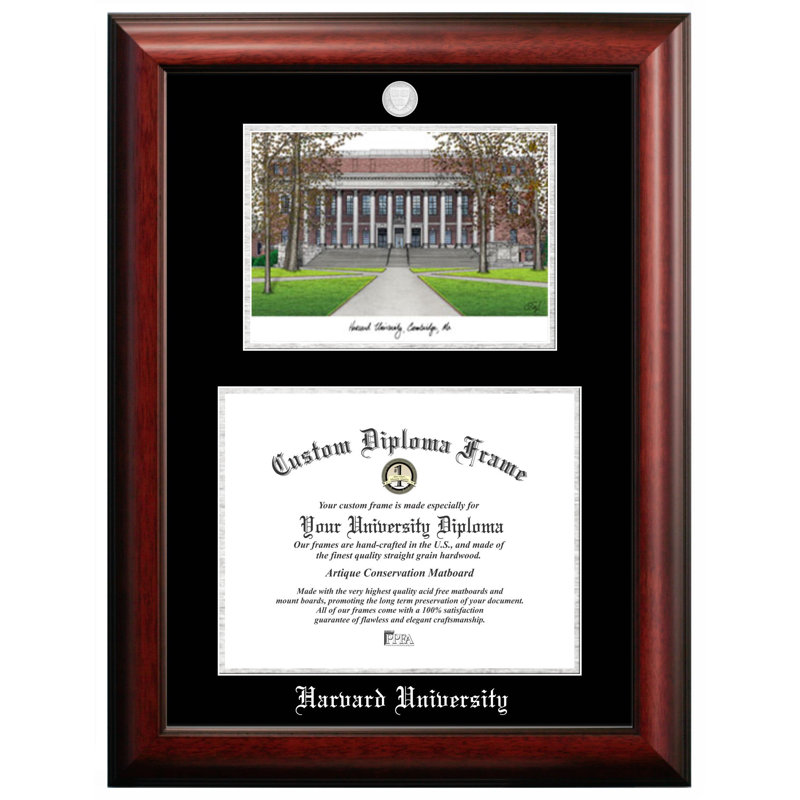 Cadre photo Harvard University, 11 po x 14 po