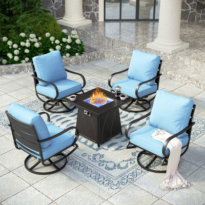 Tapasi Outdoor Patio Conversation Furniture Set