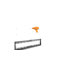 Lauer Symple Stuff Single Screen Wall Mount