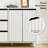 Sideboard with Adjustable Shelf & 3 Drawers, Modern Style Buffet Cabinet-1709444914