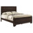 Wood Panel Bed Dark Cocoa