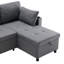 Azer 3 Seater Fabric Sofa Bed-2075002030