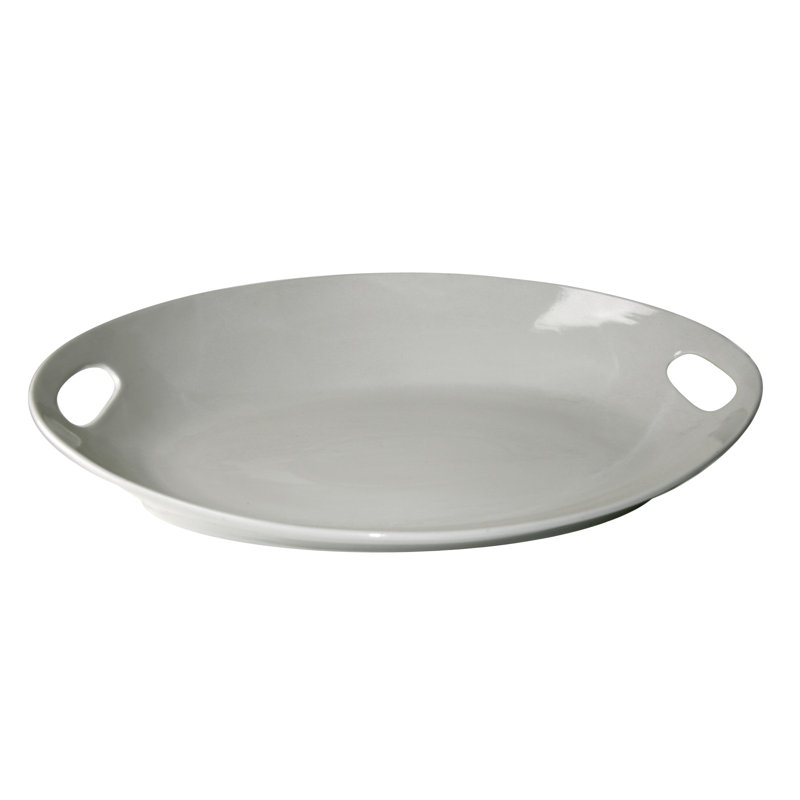 Oslo 22" Oval Serving Platter with Handles