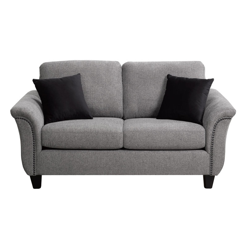 Fabric 69'' Reception Loveseat