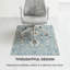 Tabriz Carpet Straight Rectangular Chair Mat-43367634