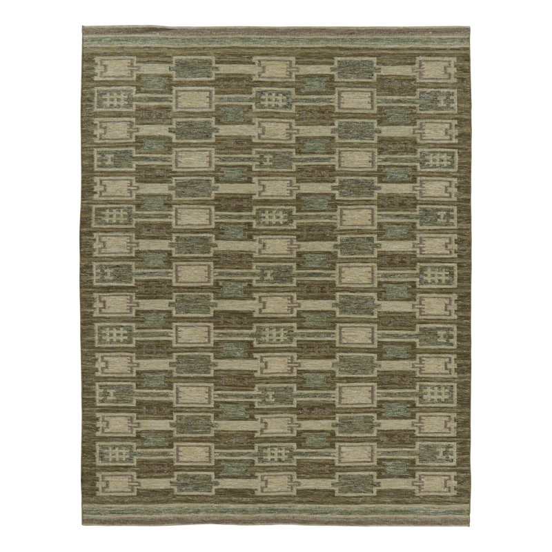 Scandinavin Geometric Area Rug, Rectangle 8' x 10'