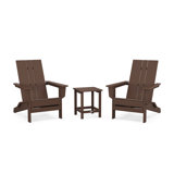 POLYWOOD by AllModern Foldable Outdoor Adirondack Chair With Table