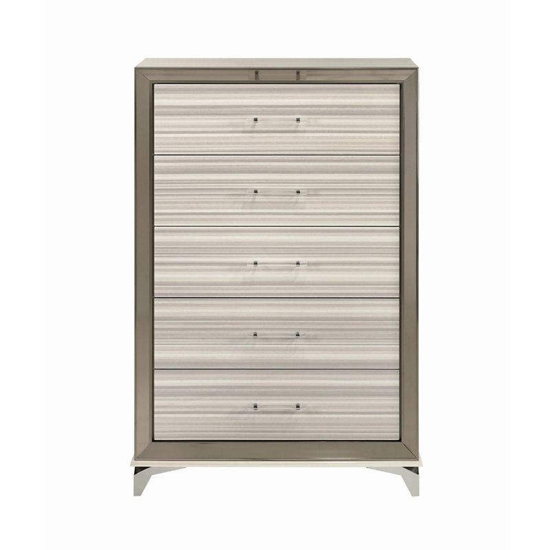 Commode étoile blanche