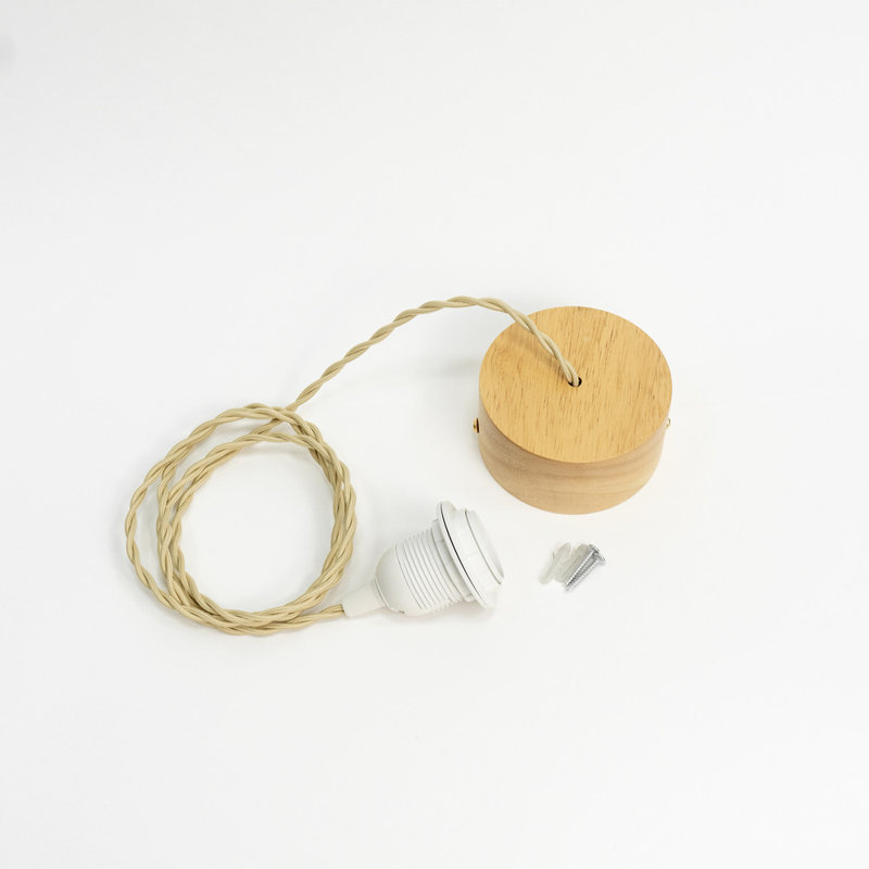 Atlas 1 - Light Pendant, Natural Cord