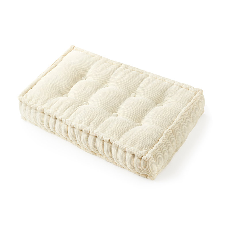 Coussin de sol Rainha, Blanc