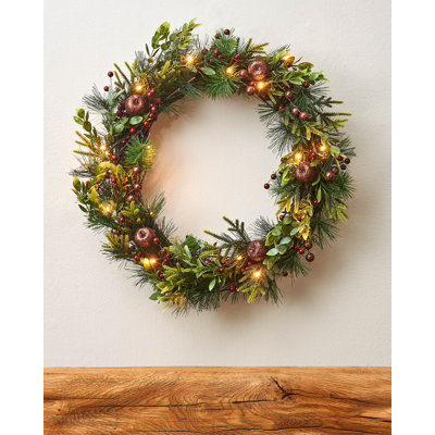 Faux 60cm Wreath