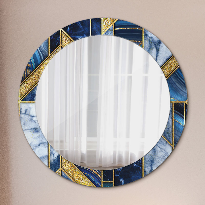 Huldar Glass Flat Wall Mirror