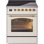 Cuisinière à induction ILVE Nostalgie II Series 30 po avec 4 éléments à induction (porte en verre)