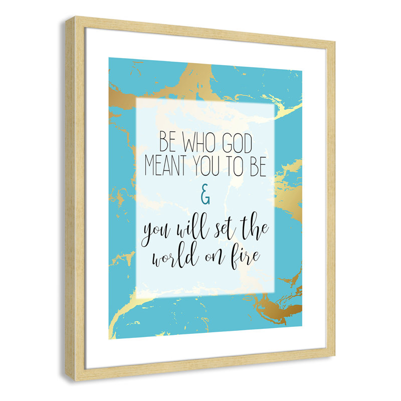 «Set the World», art encadré, H 25,5 po x l 21,5 po x P 1,19 po, Encadré de boîte champagne