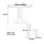 Table ronde vintage en dalle de pierre blanche-1967896649-1967896648