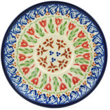 Fluttering Tulips Stoneware Saucer