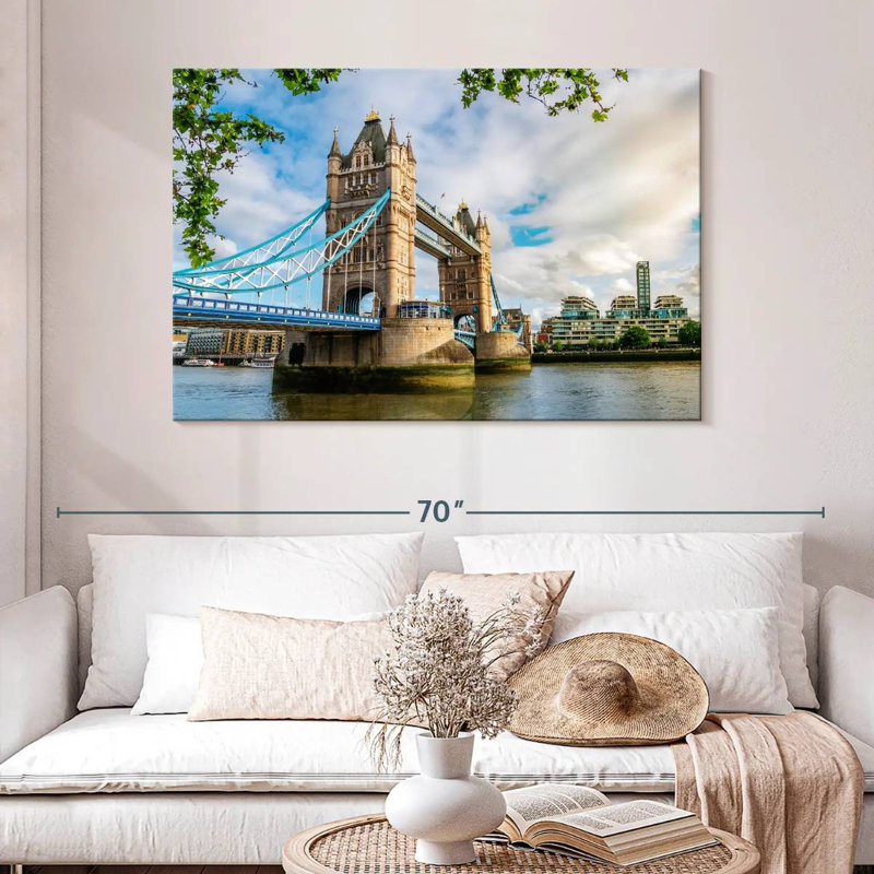 Nicci Tower Bridge à Londres, H 32 po x l 48 po