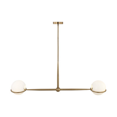 Lustre linéaire 2 lumières Orstyn