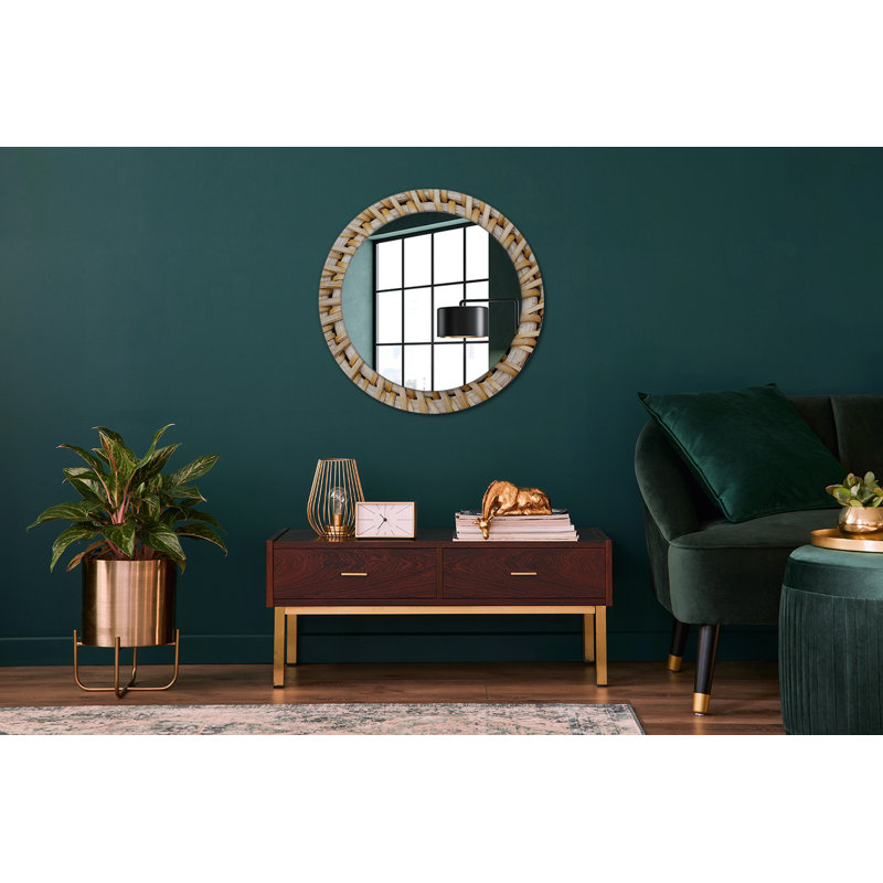 Huldar Glass Flat Wall Mirror
