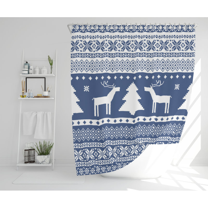 Dobbs Polyester Shower Curtain Set