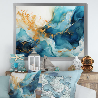 " Ocean Fusion In Liquid Art "