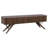 Maly Wood 71-inch TV Stand with Sliding Doors Walnut