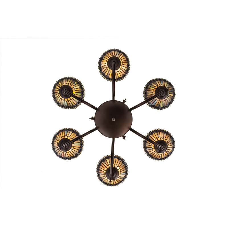 Meyda Tiffany & Stained Glass 6 - Light Chandelier