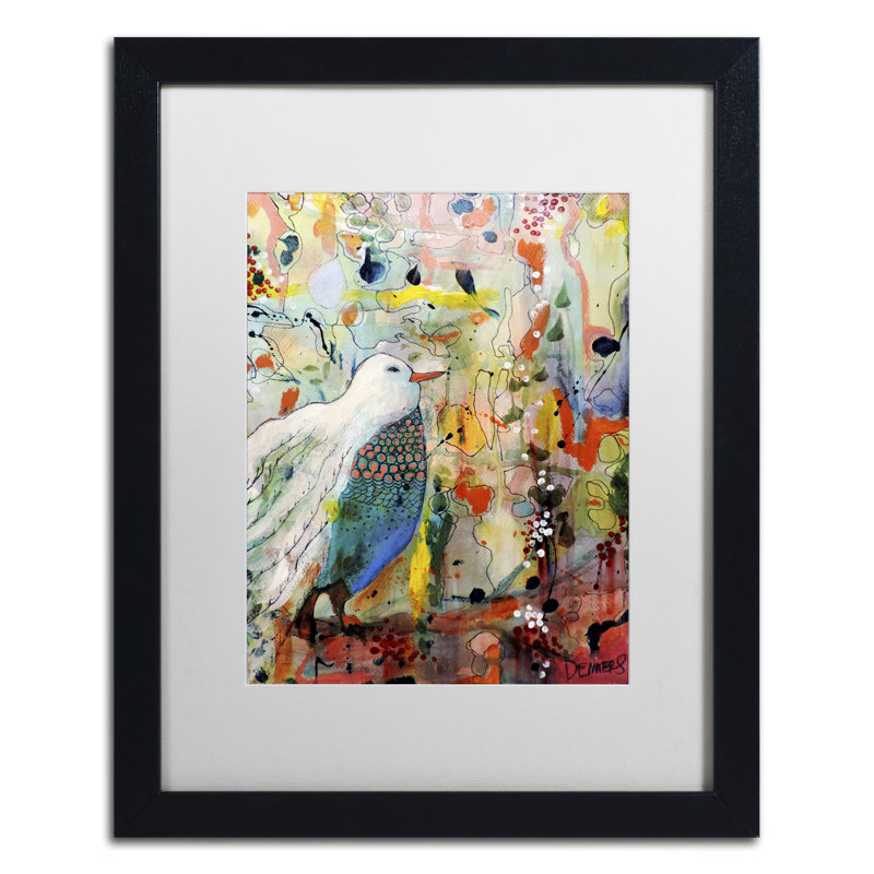 "vers" toi "" par sylvie demers, reproduction d’art encadrée, H 20 po x l 16 po x P 0,5 po