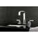 Kingston Brass Centurion Two-Handle 3-Hole Deck Mount Widespread Bathroom Faucet with Retail Pop-Up Drain