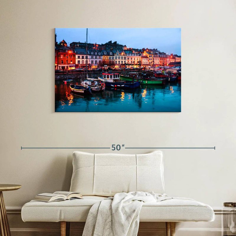 Mehar Cork Harbour Boats, 26" H x 39" W