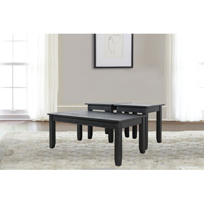 Carthage 3 Piece Coffee Table Set