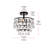 Stiner 3-Light Crystal Tiered Flush Mount-57281647-57281646