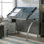 Futura Metal and Glass Artist Craft Table